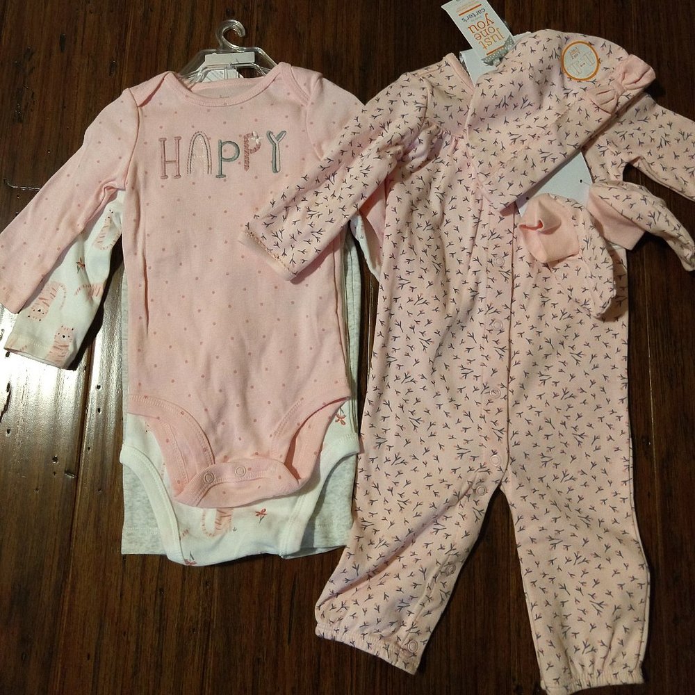 Carter's Baby girl Bundle New 6M